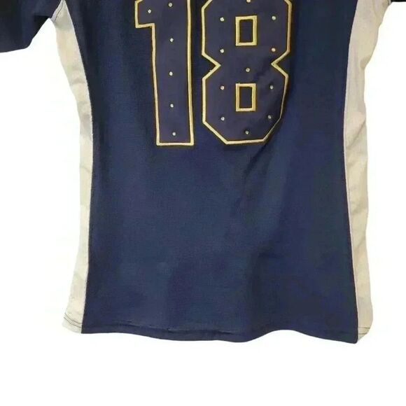 NFL Denver Broncos Eli Manning Women's Navy & Orange Jersey - Picture 4 of 9